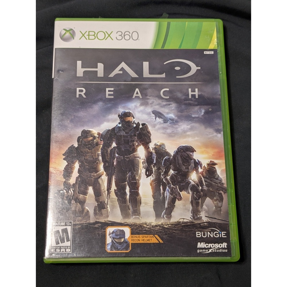 Halo Reach Microsoft Xbox 360 CIB Complete Original With Manual